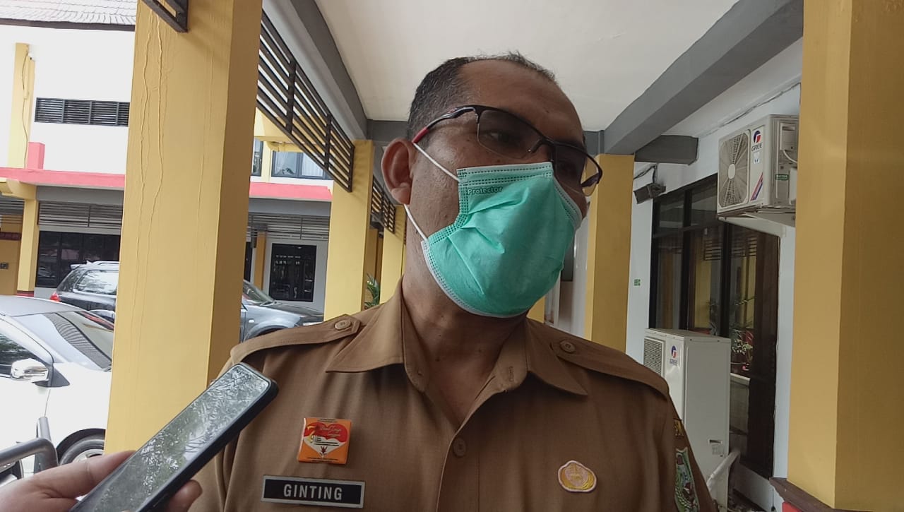 Plt Kepala Dinas Kesehatan Sanggau, Ginting.