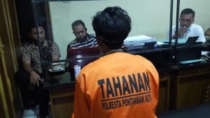 Tragedi Banjar Serasan. AM Kesal Istri Dikirimkan Video Porno