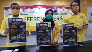 HUT ke-56 Golkar, di Pontianak Gelar Turnament PUBG dan Mobile Legends