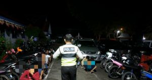 Polisi Amankan Belasan Remaja Balap Liar