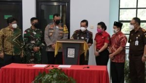 Gedung Baru Kejari Diresmikan. Indepedensi Kejaksaan Dipertaruhkan Berantas Korupsi
