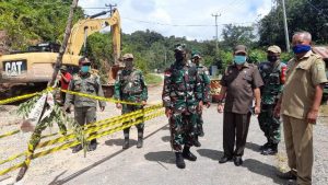 Kementerian PUPR Perbaiki Trans Kalimantan Longsor