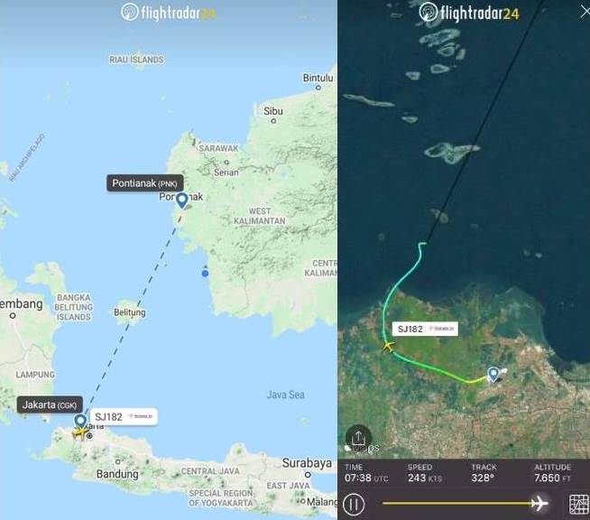 rute penerbangan Sriwijaya air