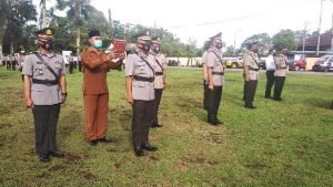 Empat Perwira Polres Kubu Raya Dimutasi