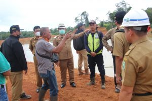 Disanksi SP1, Wakil Bupati Pantau Aktifitas Tambang PT QAM