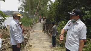 Jembatan Engkakal Dilakukan Penanganan Darurat