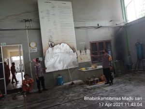 Ledakan di Gudang PT Borneo Oksigen. Lima Orang Luka Bakar