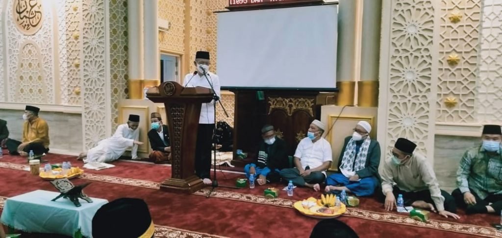 Gubernur Kalbar Sutarmidji meresmikan bangunan baru Masjid Darunnajah di Sui Raya Dalam Kabupaten Kubu Raya