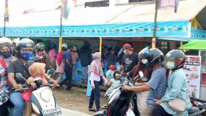 Camat Kapuas Ingatkan di Pasar Juadah Patuhi Prokes