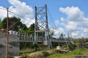 Jembatan Gantung Pancaroba Gantikan Perahu