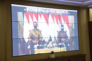 Presiden Tekankan Kepala Daerah Konsisten Tangani Covid