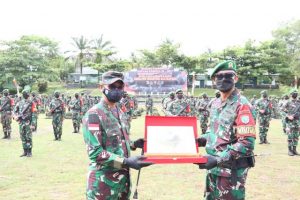 Diganjar Penghargaan, Yonif 642/Kps Ungkap 1007 Kasus di Perbatasan