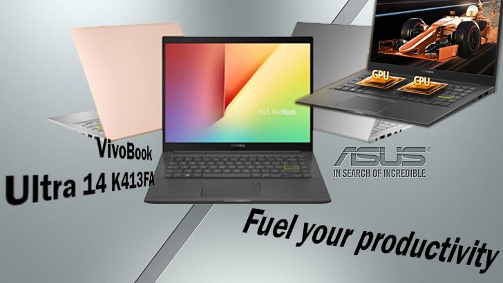 Spesifikasi Asus VivoBook Ultra 14 K413FA i3-10110U