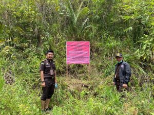 Korupsi APBDes Pengadang, Aset Tanah Mantan Kades Disita