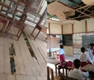 Bangunan SDN 17 di Bulabala Memprihatinkan. Kadis Belum Dapat Pastikan Diperbaiki