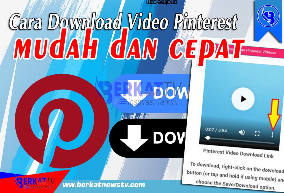 cara download video pinterest