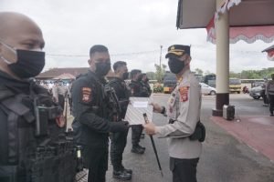 Delapan Anggota Tim Spartan Polres KKR Diganjar Penghargaan
