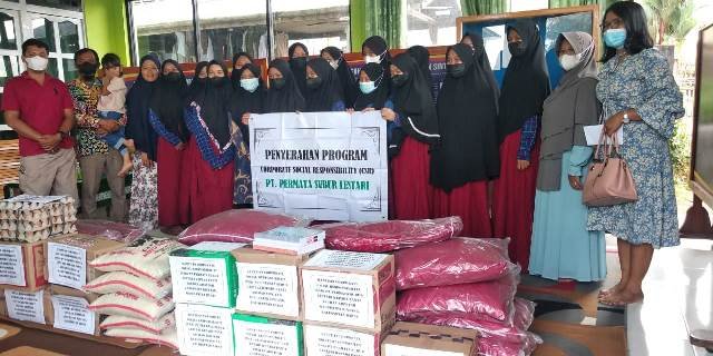Panti Asuhan Aisyiyah mendapat bantuan dari bantuan Corporate Social Responsibility (CSR).