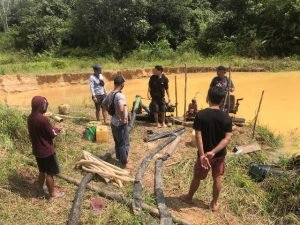 Empat Pelaku PETI di Serawai Ditangkap