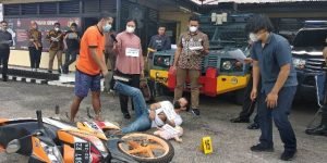 Pelaku Peragakan 40 Adegan Pembunuhan di Solam Raya