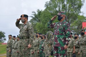 Pasukan TNI – TDRM Latihan Bersama Malindo