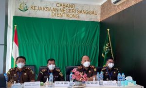 Cabjari Entikong Setor Rp1,3 Miliar ke Kas Negara