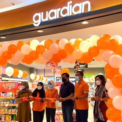 Guardian resmi hadir di Lantai 1 Gaia Bumi Raya City sebagai outlet ke-821 dan pertama di Kalimantan Barat.