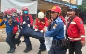 Kebakaran Pasar Tengah Telan Satu Korban Jiwa