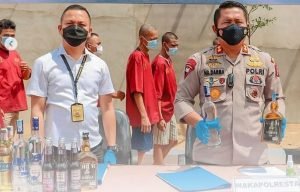 2021, Polresta Pontianak Tangani 1.113 Kasus