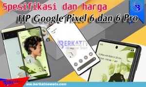 Spesifikasi dan harga Hp Google Pixel 6 dan 6 Pro