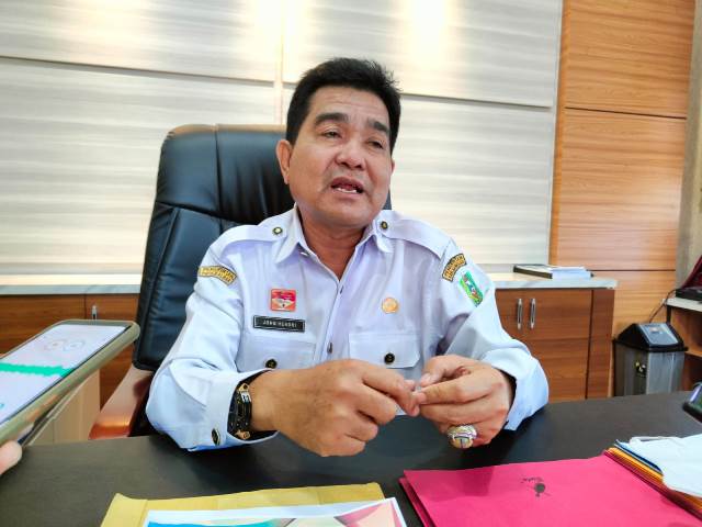 Kepala Dinas BM dan SDA Kabupaten Sanggau John Hendri