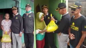 Laskar Pemuda Melayu Bagikan Sembako Jumat Berkah