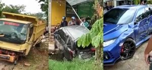 Tabrakan Beruntun Tiga Kendaraan Tewaskan Satu Orang