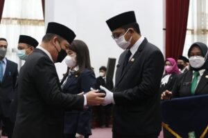 Lantik 68 Pejabat. Norsan Ingatkan Jaga Amanah