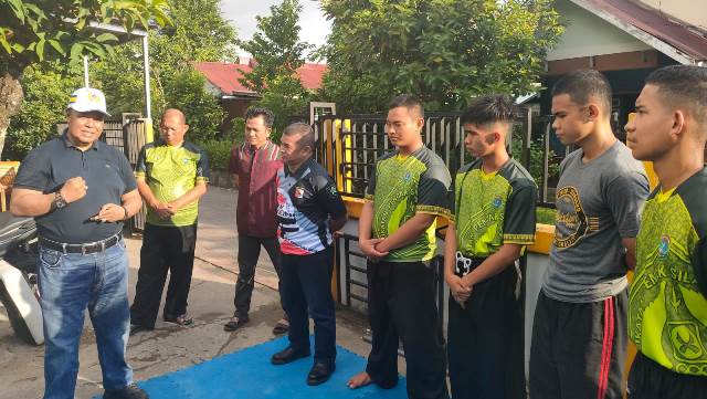 Atlet Silat Sekadau TC di Pontianak