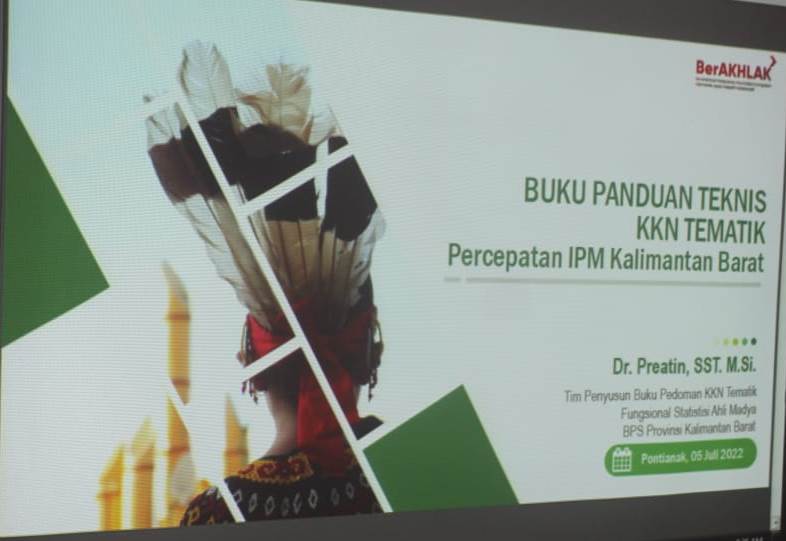 Buku Pedoman KKN Tematik Tingkatkan IPM Kalbar