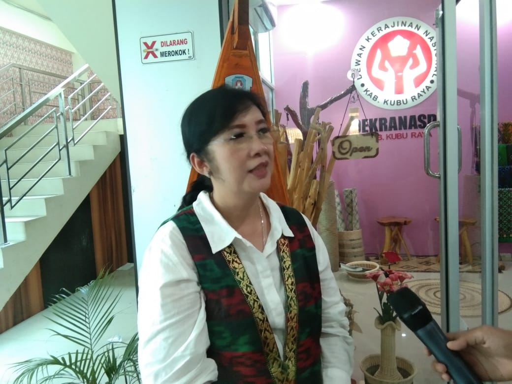 Ketua Gerakan masyarakat wirausaha (Gemawira) Kalimantan Barat Susi Megawati