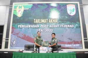 Pangdam XII/Tpr Intruksikan Segera Respon Temuan Tim Post Audit Itjenad
