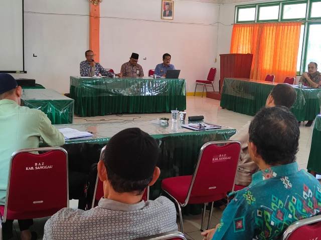 PHBI Sanggau mengumpulkan para penyelenggara pemotongan hewan kurban untuk melakukan pendataan dan pendistribusian, Kamis (7/7).