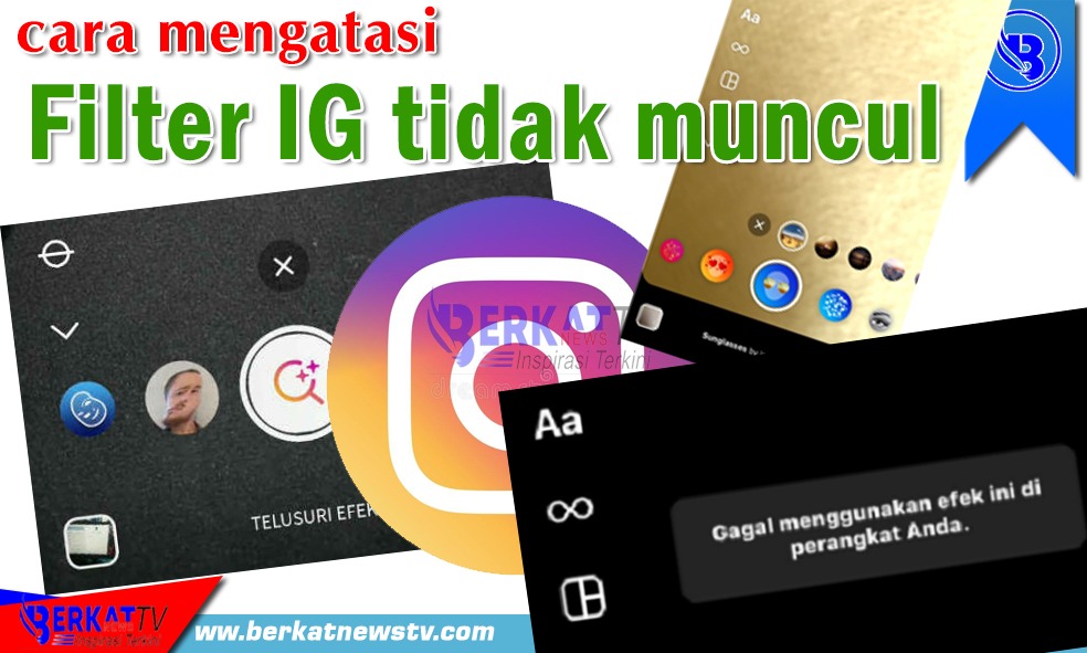 Filter IG Tidak Muncul.