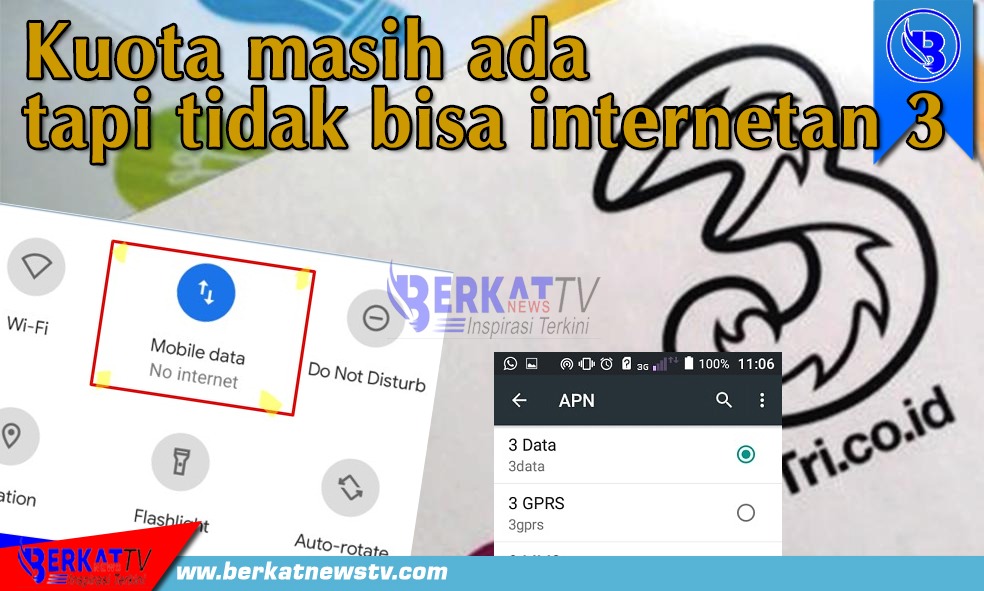 Kuota Masih Ada Tapi Tidak Bisa Internetan 3