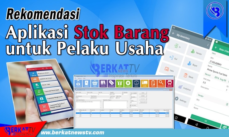 Rekomendasi apilikasi stok barang untuk bisnis