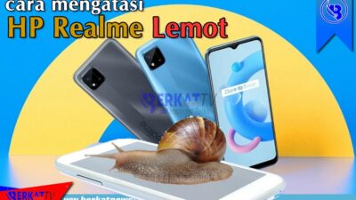 Mengatasi handphone realme lemot.