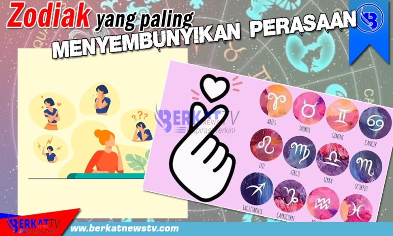 Zodiak yang jago sembunyikan perasaan