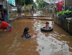 Sungai Bemban Terendam Banjir