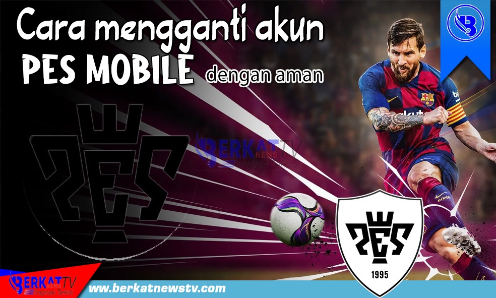 Cara mengganti akun pes mobile