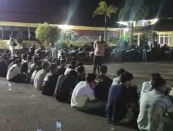 Polisi Amankan Puluhan Pembalap Liar