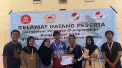 Cabang olahraga petangue Kubu Raya berhasil meraih juara I di ajang Turnament Petangue Championship Batas Negeri yang dilaksanakan di Sanggau pada Sabtu - Minggu, 1-2 Oktober 2022