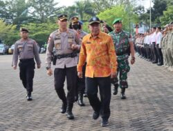 Personel Gabungan Amankan Nataru di Titik Strategis