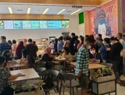 Antrean Panjang Padati Hokben di Gaia Mal